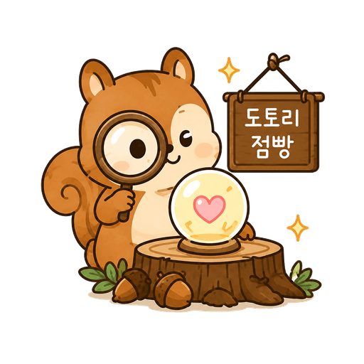 도토리 점빵 다람쥐